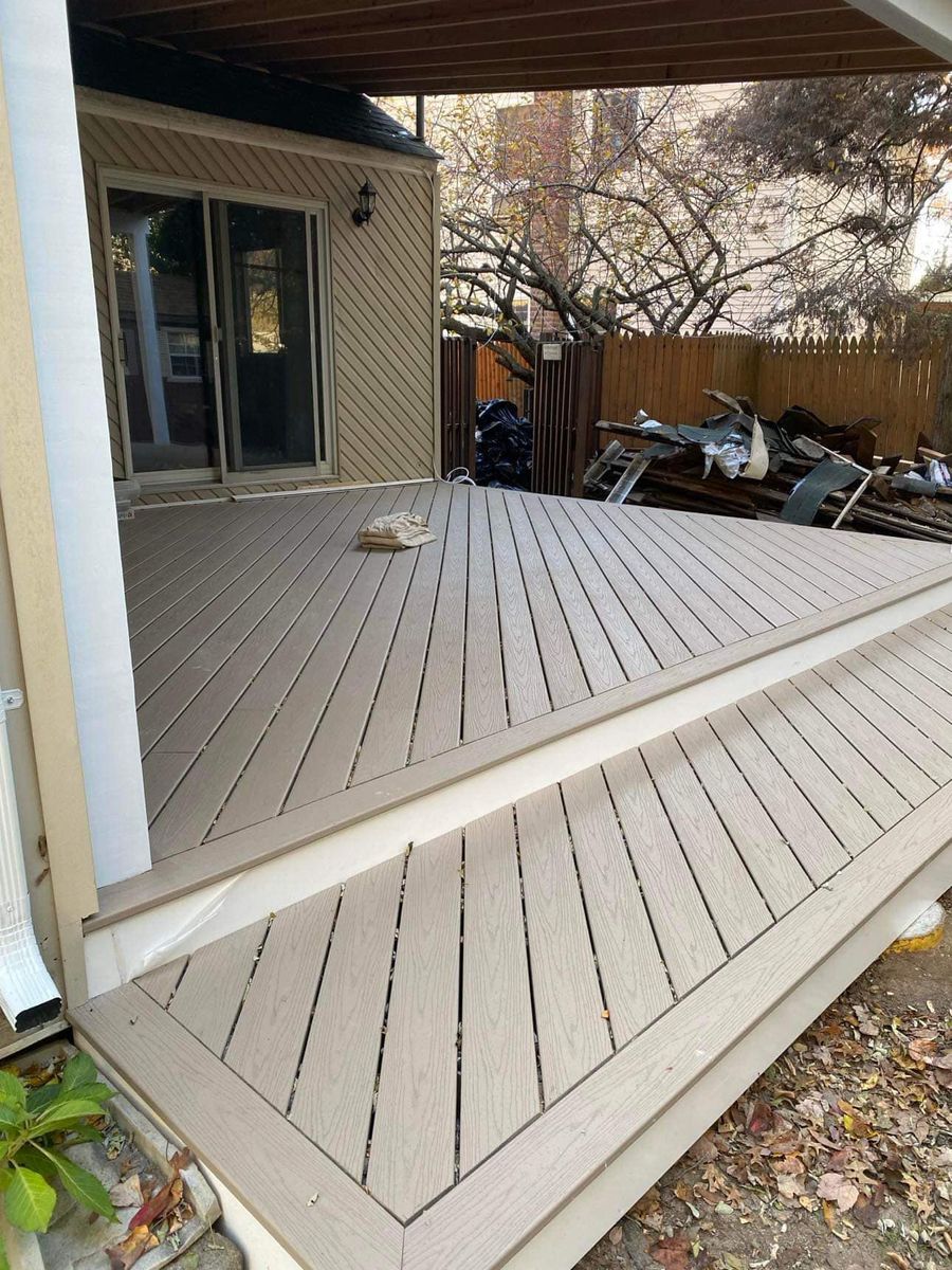 Deck & Patio Installation for Ramos Pro Painting & Construction in East Rockaway, 	New York