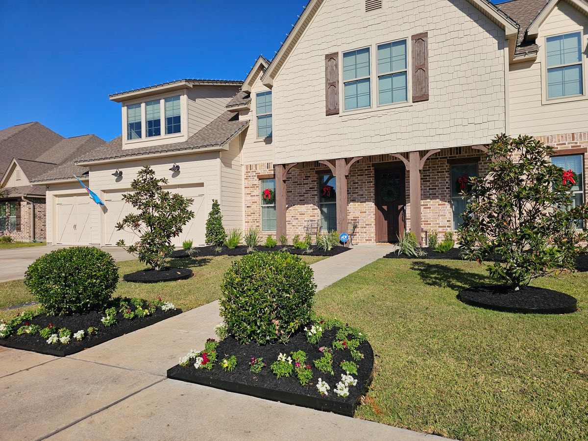 Fall Clean Up for Bruno's Professional Lawn's & Landscape in Beaumont, TX