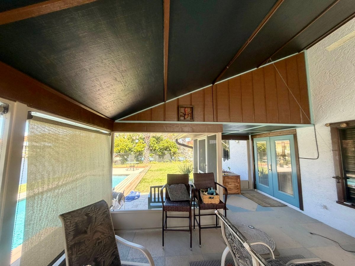 Pool Decks and Driveway for Paps Painting in Brevard county, FL