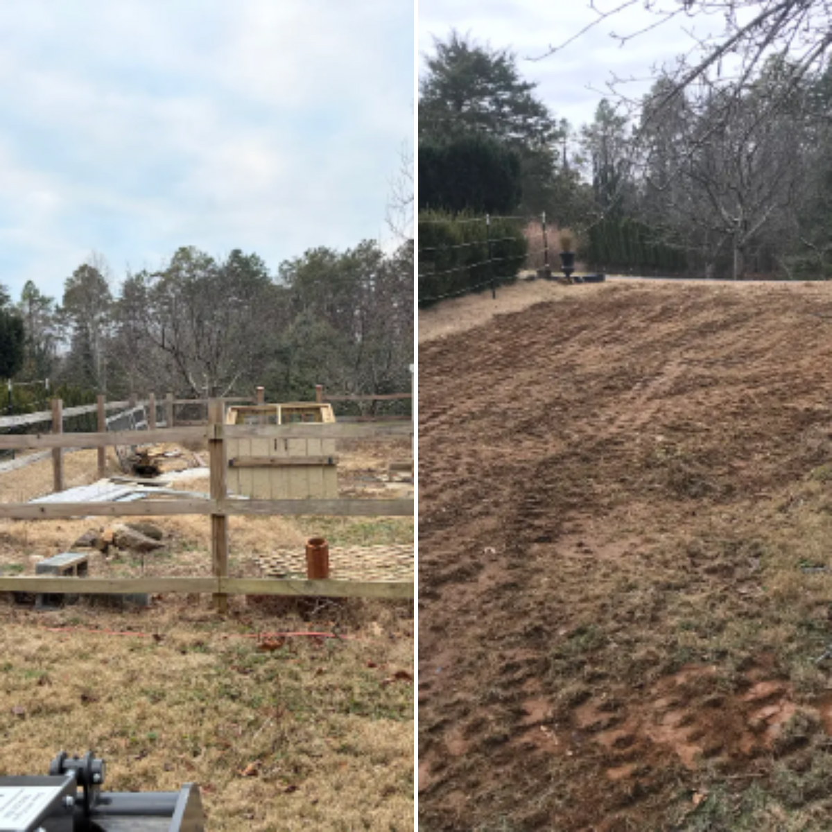Driveway Regrading for 9999 Building and Renovation LLC in Warrenton, VA