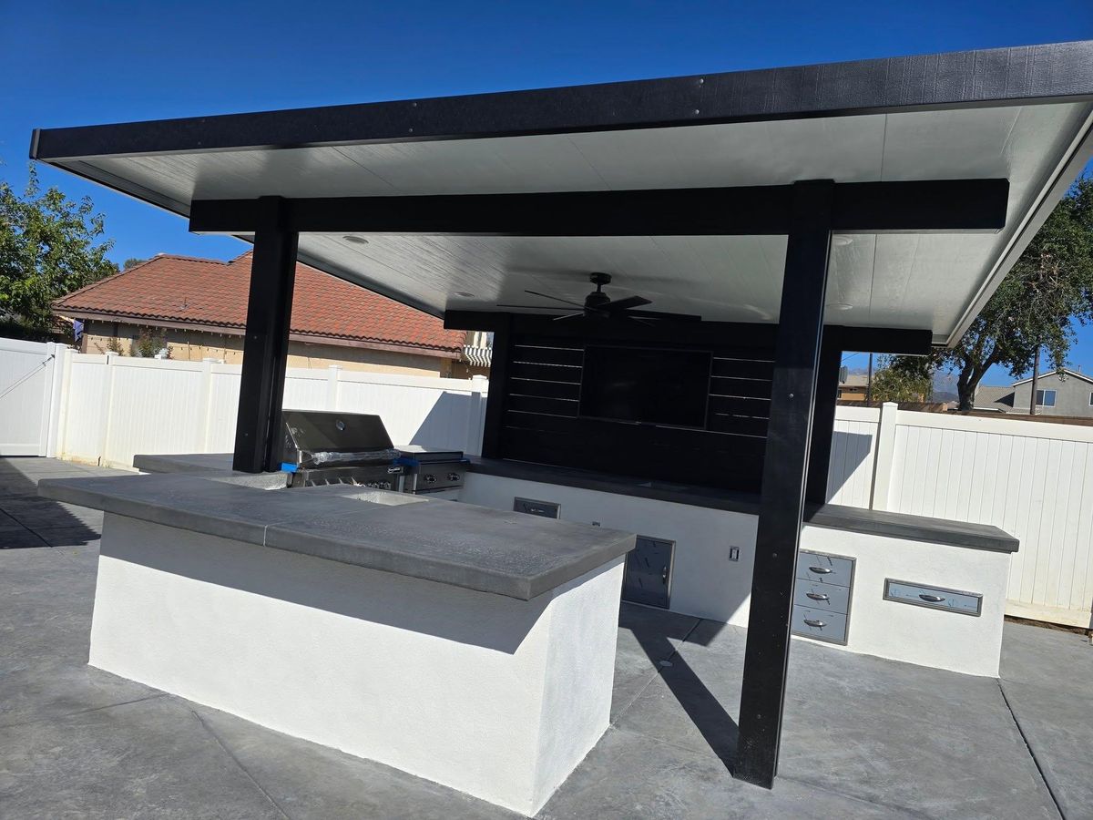 Insulated Patio Cover Installation for The Patio Cover Company  in Banning, CA
