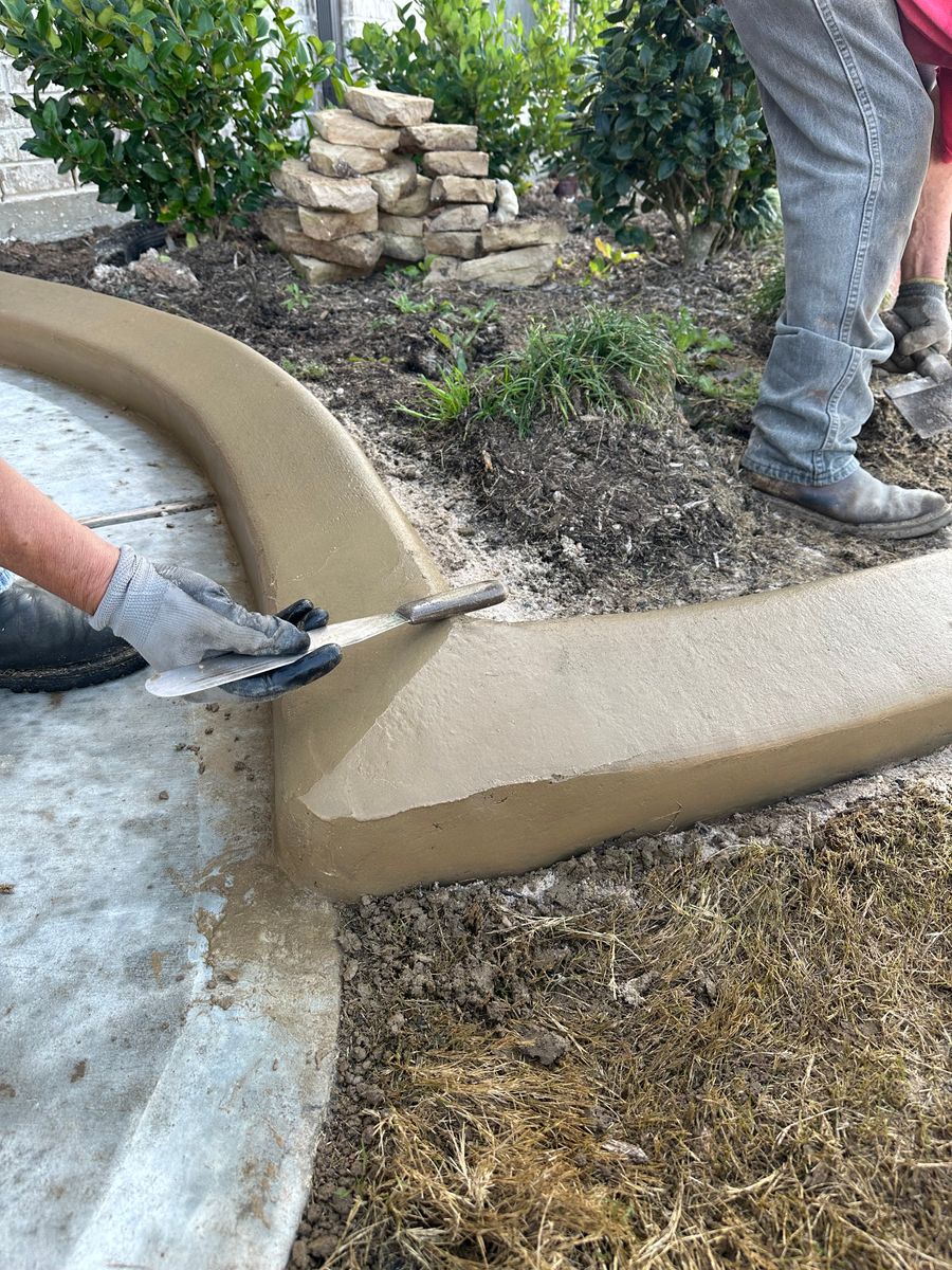 Concrete for Texas Curb N Borders in Houston, TX