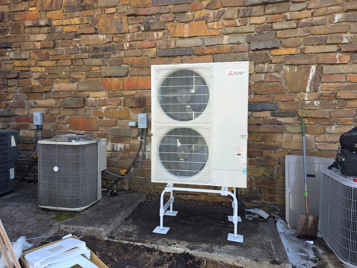 Installation of HVAC Systems for Concord Mechanical INC in Lynchburg, VA
