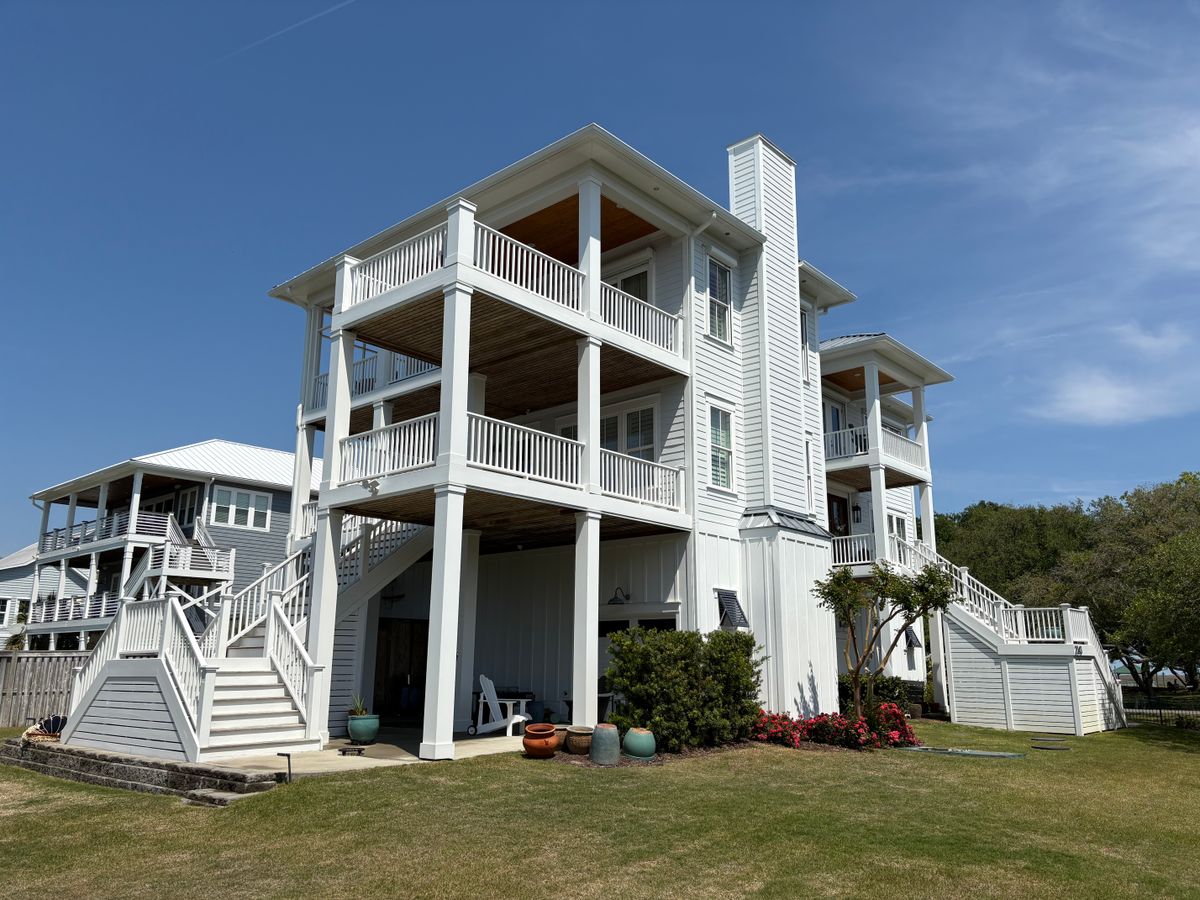 Soft House Washing for Salty Exterior Pro Wash in Hampstead, NC