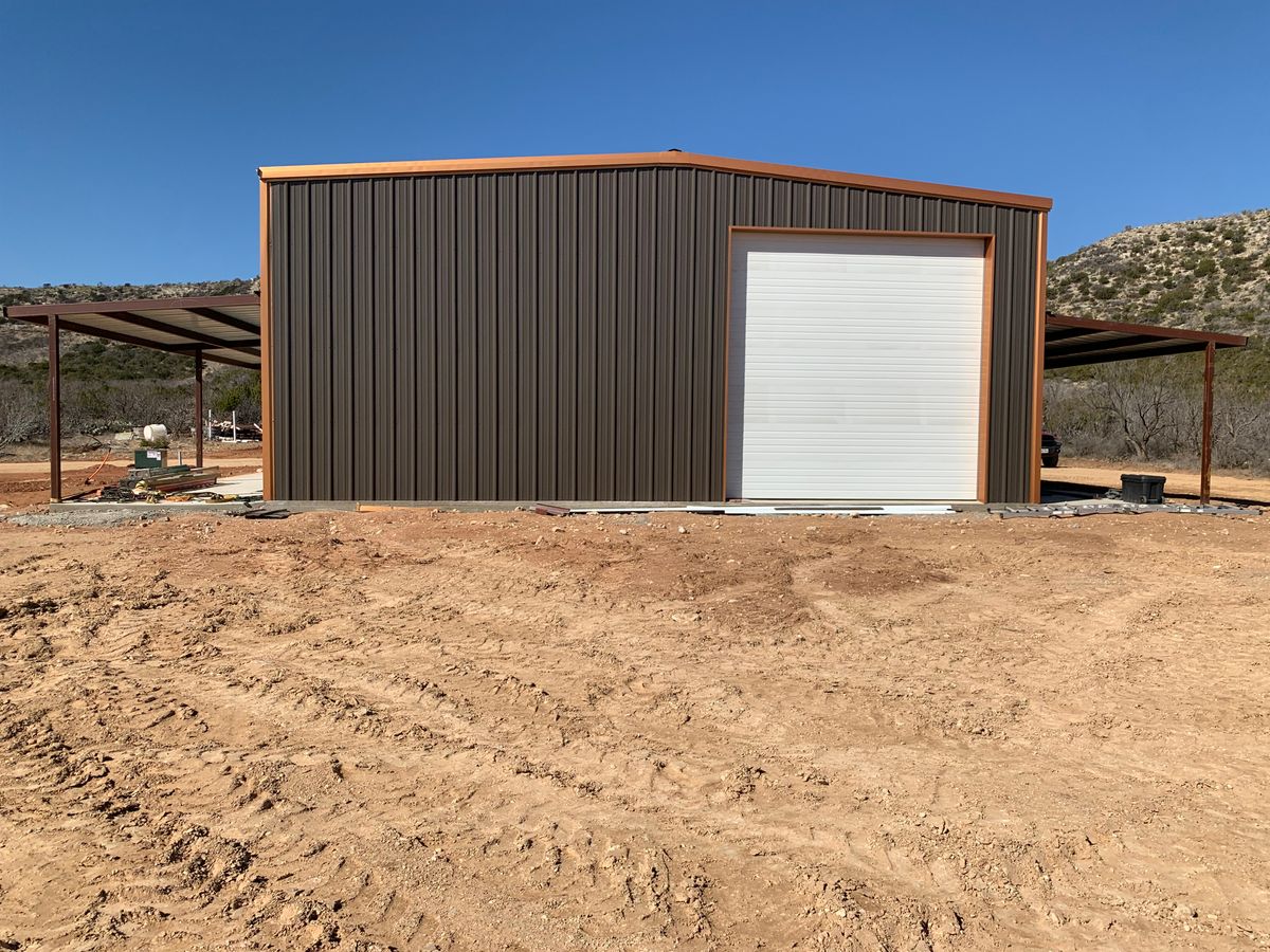 Metal Buildings for Bean Welding & Construction LLC in Ballinger, TX