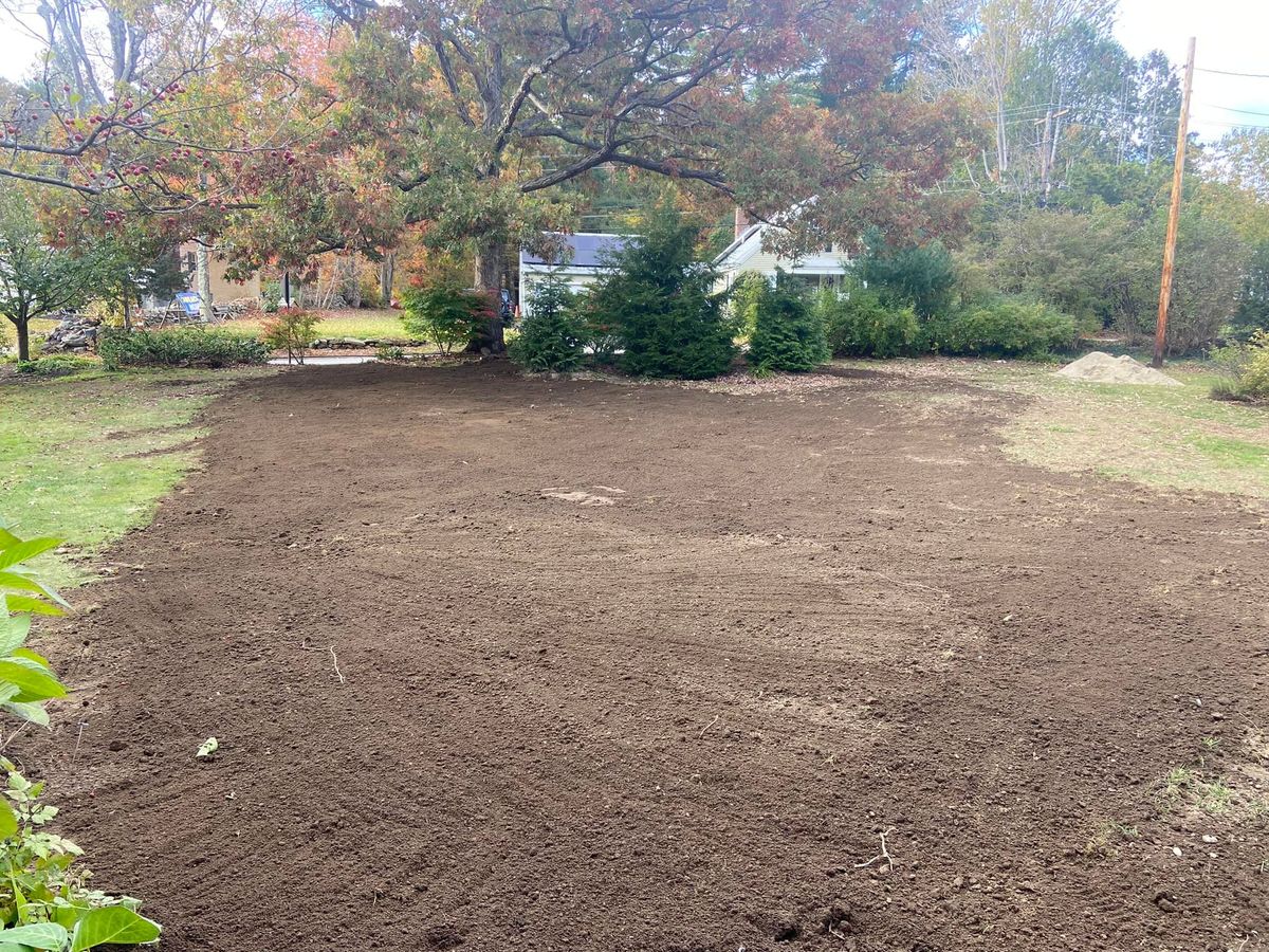 Site Preparation for Staruk Trucking & Excavation Inc. in Uxbridge, MA