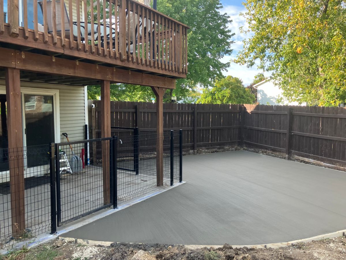 Concrete for Anderson Concrete Construction in Olmsted County, MN