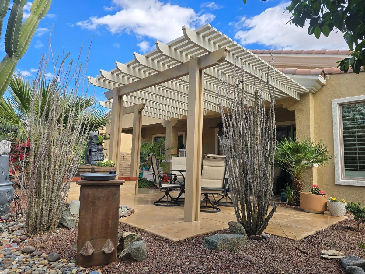 Patio Cover Design for The Patio Cover Company  in Banning, CA