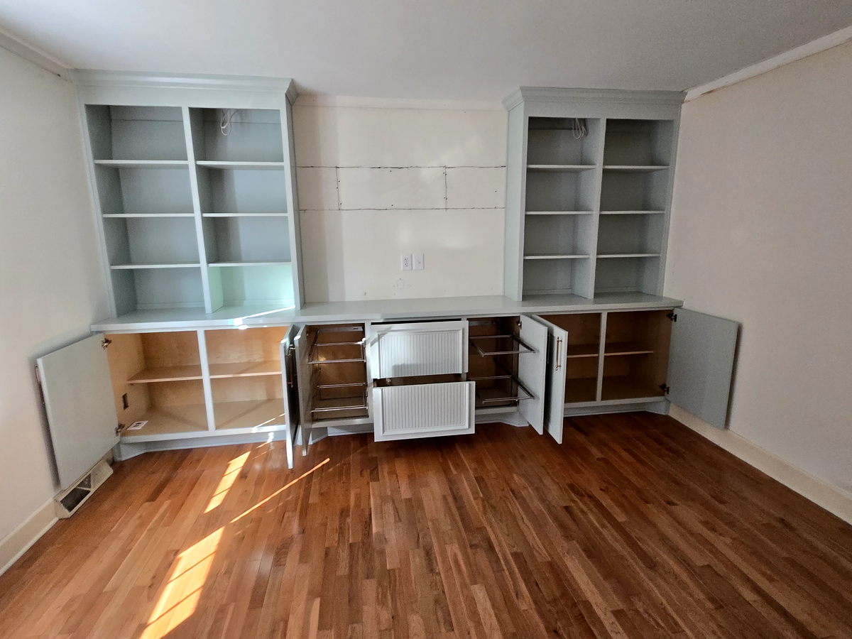 Entertainment Centers for Carolina Woodworks in Lyman, SC