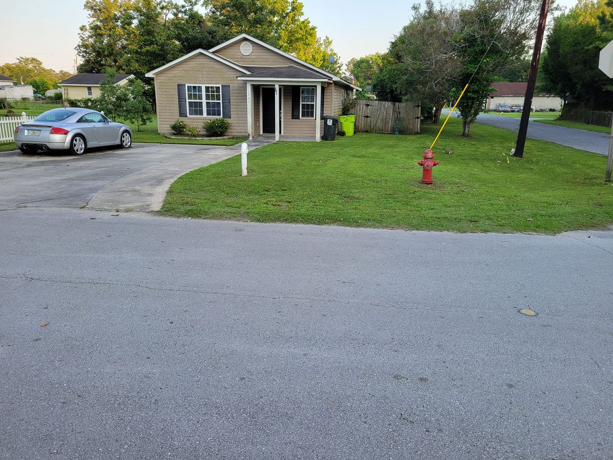 Mowing for Just Mow and Go Lawn Service in New Bern, NC