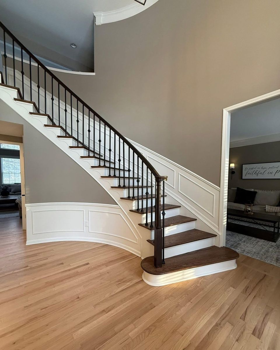 Staircase Remodeling for Apex Painting in Wayne County, MI