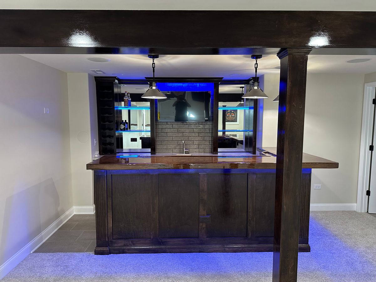 Basement Finishing for First Class Home Remodelers Inc in McHenry, IL