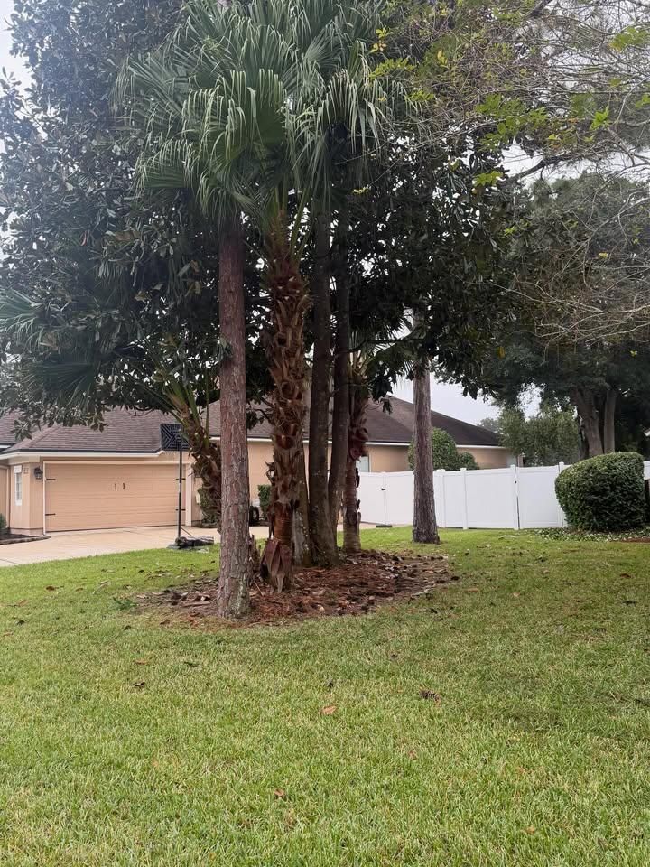 Mulch Installation for Whole 9 Yards Services in Green Cove Springs, FL