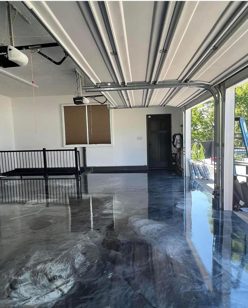 Epoxy Floor Coatings for Texas Curb N Borders in Houston, TX