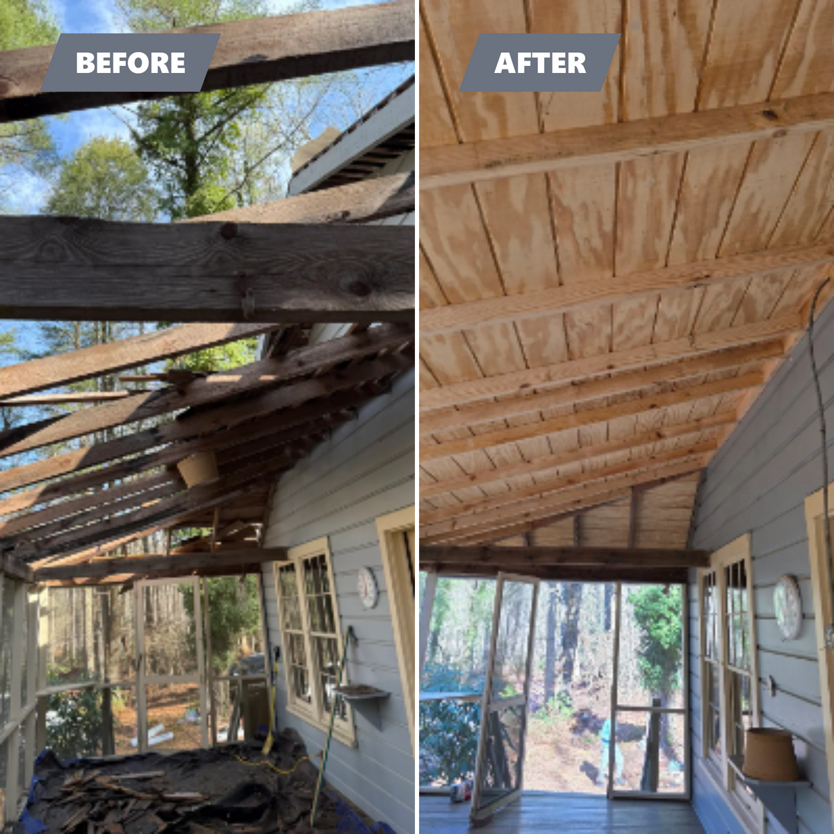 Roofing Replacement for RJ Roofing of WNC in Brevard, NC