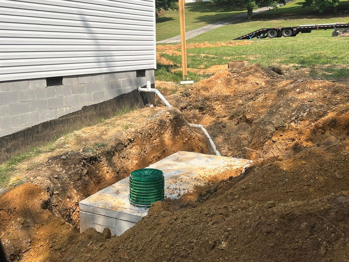 Septic Tank Installation for Southeast Land Services in Cleveland, TN