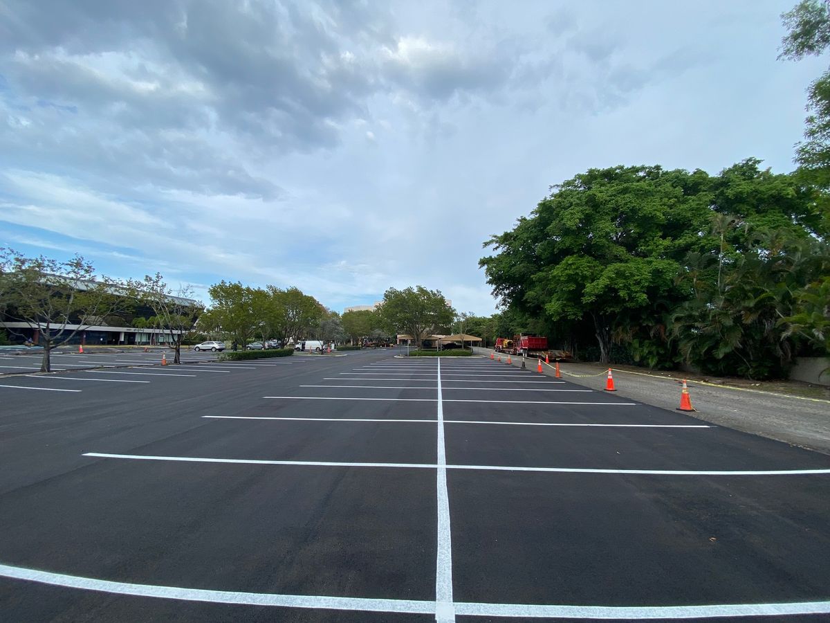 Striping for PavePros in West Palm Beach, FL