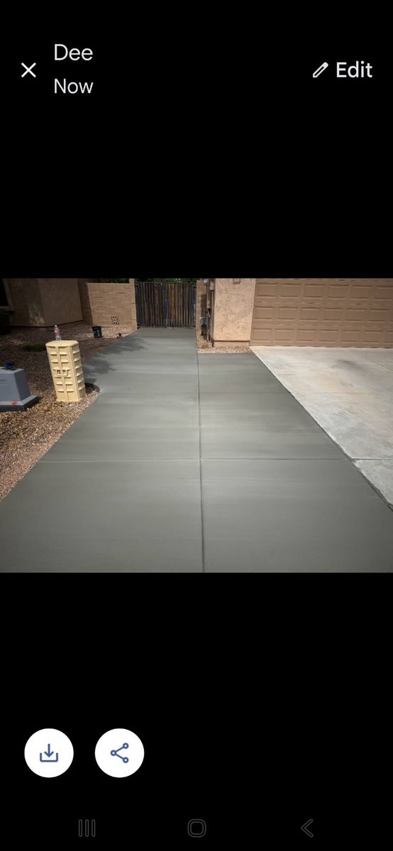 Concrete Slab Construction for Gaitan Custom Concrete in Gilbert, AZ