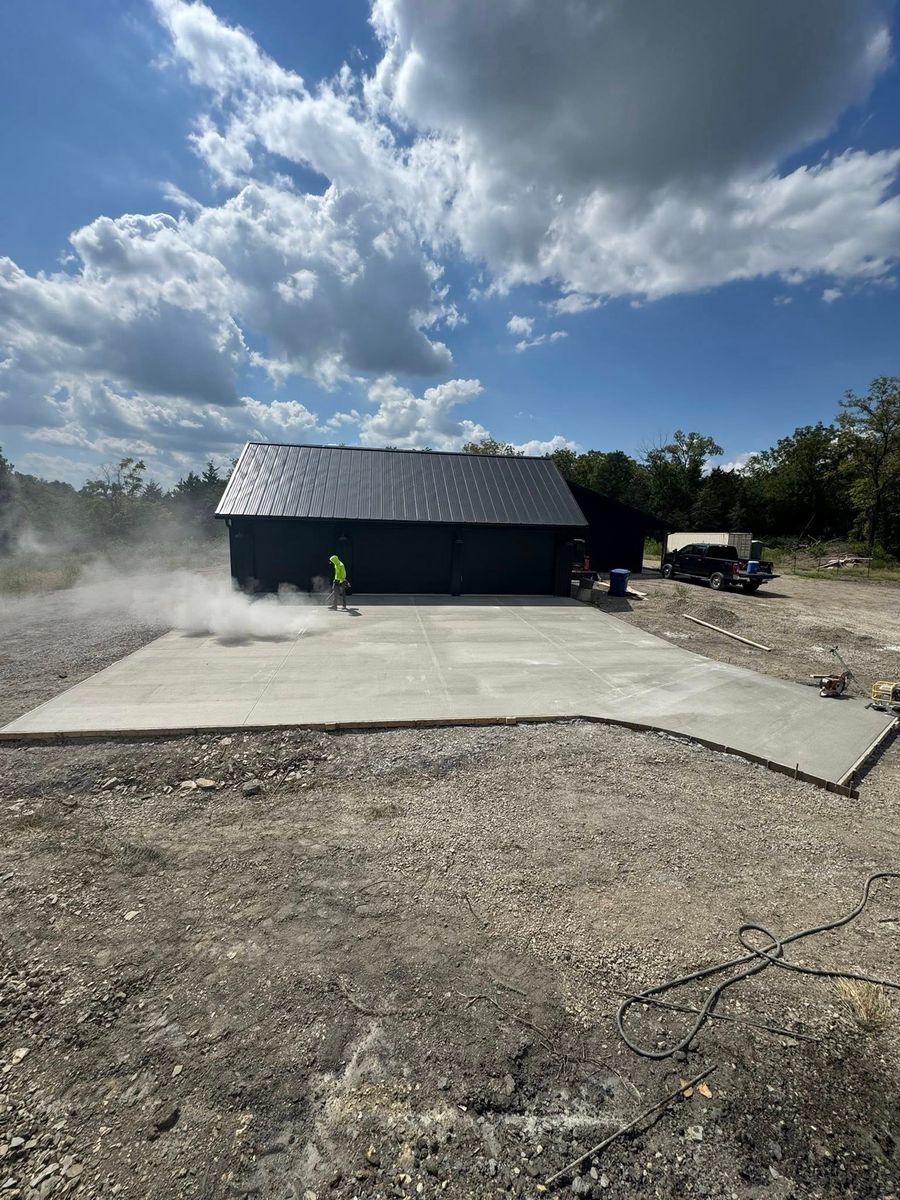Site Preparation for B&W Construction in Pittsburg, KS