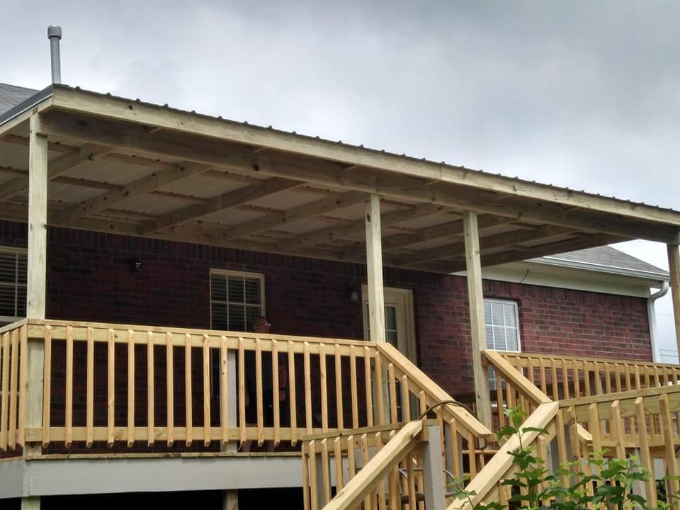 Deck & Patio Installation for Barnes Construction TN in Covington, TN