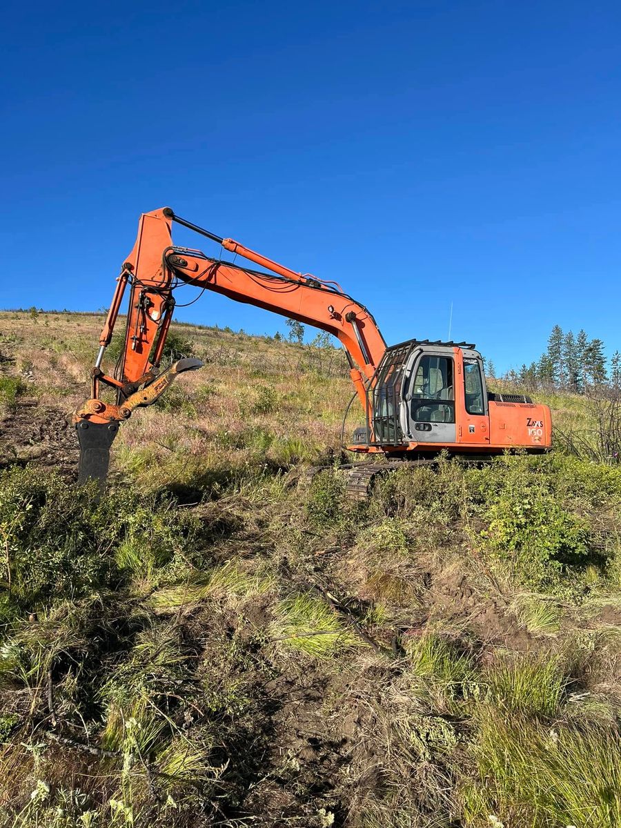 Land Clearing & Demolition for Seymour Excavating in Omak, WA