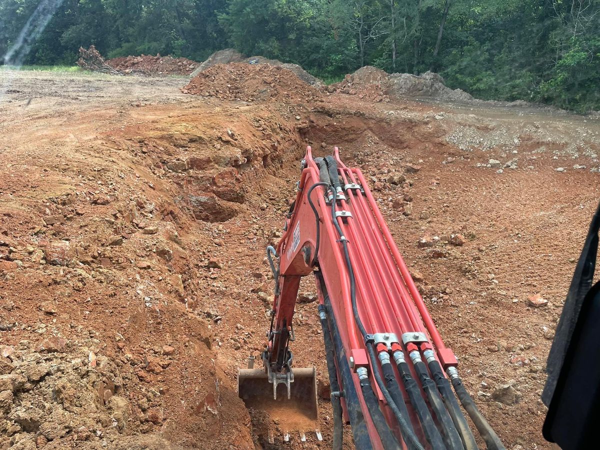 Land Clearing for TrottCo Excavation in Shelbyville, TN