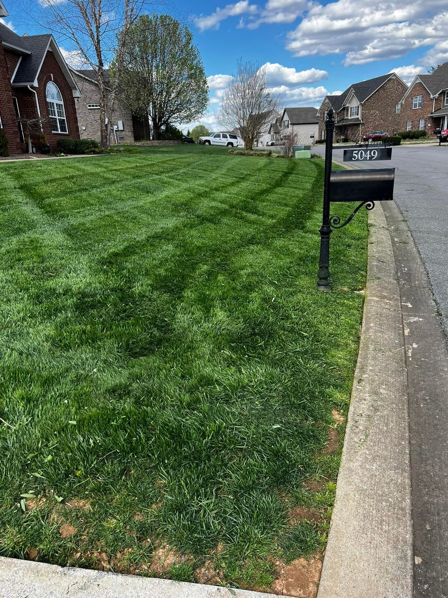 Lawn Aeration and Overseeding  for Team Bard Lawn Care SVC in Woodbury, TN