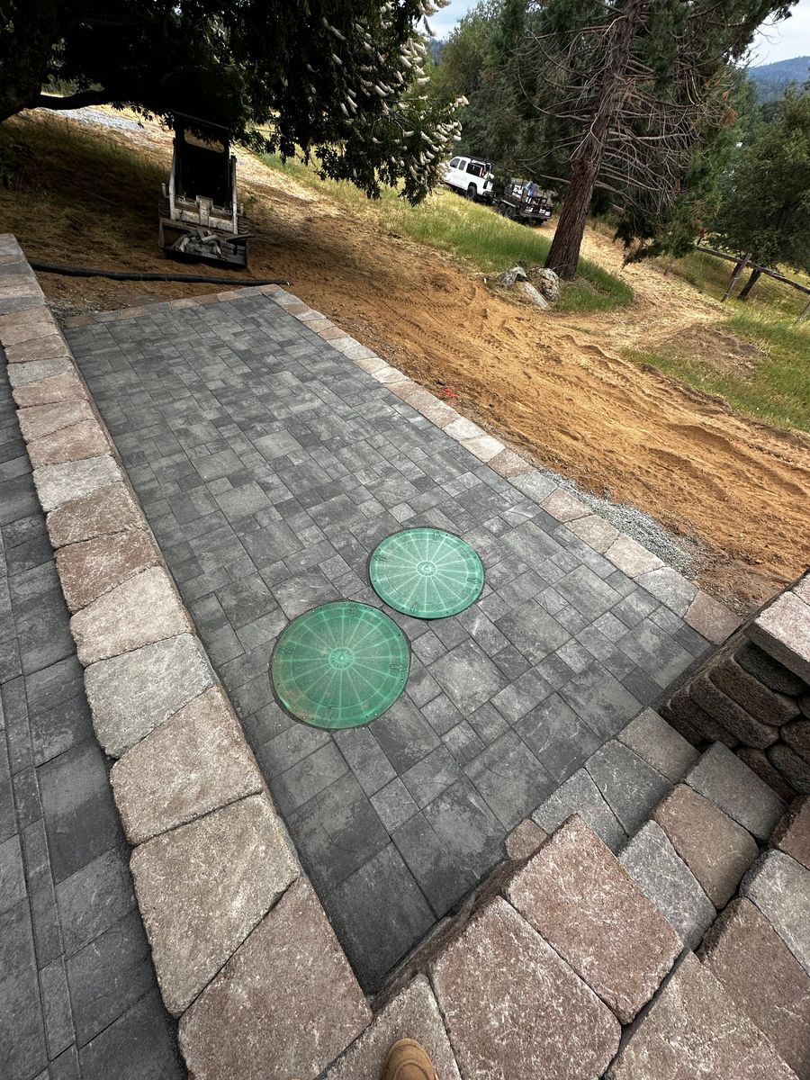 Paver installation for Diamond Landscape & Hardscape in Diamond Springs, CA