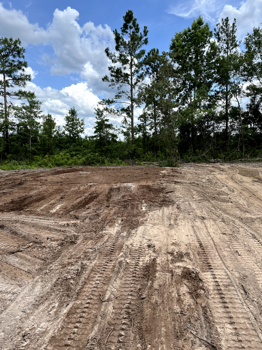 Land Clearing & Demolition for Diamond B Earthworks in Camden County, GA