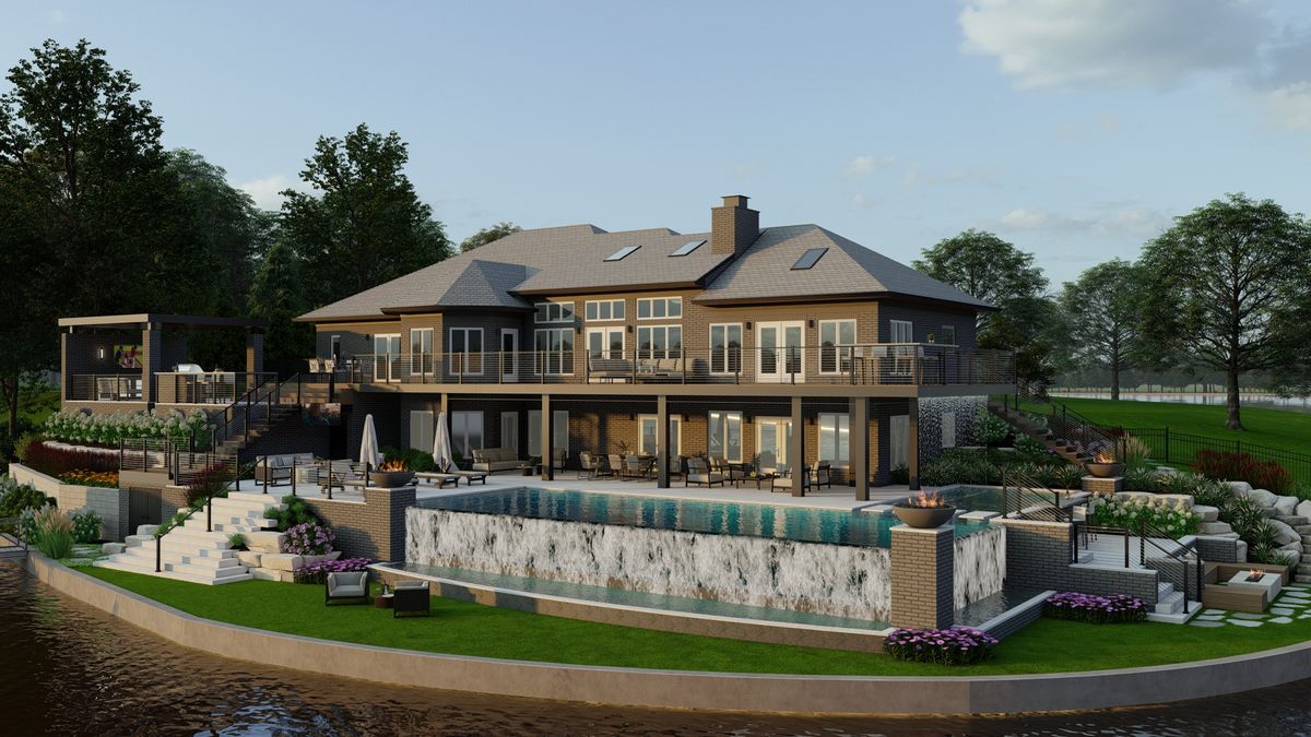 Retaining Wall Construction for P.J.E. Lawn Care & Landscaping in Indianapolis, IN