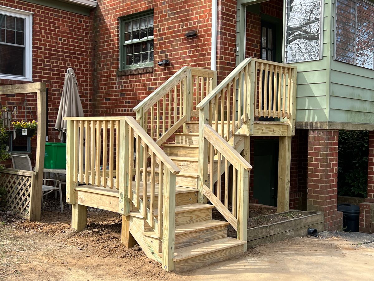 Wood Decks for Lester Contracting LLC in Richmond, VA