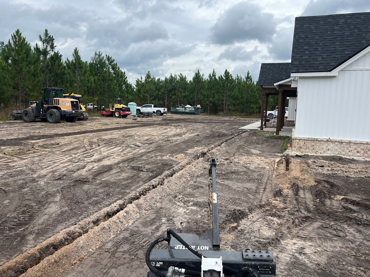 Dirt/Prep Work for Brandon Woodard’s Lawncare in Ludowici, GA