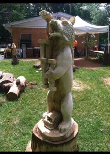 Custom Wood Carvings for Terra Steel Creations in Independence, KY