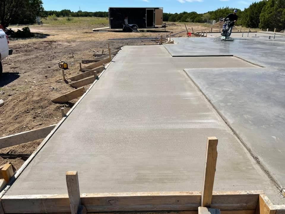 Driveway Design & Build for Jay-T Construction in Burnet, TX