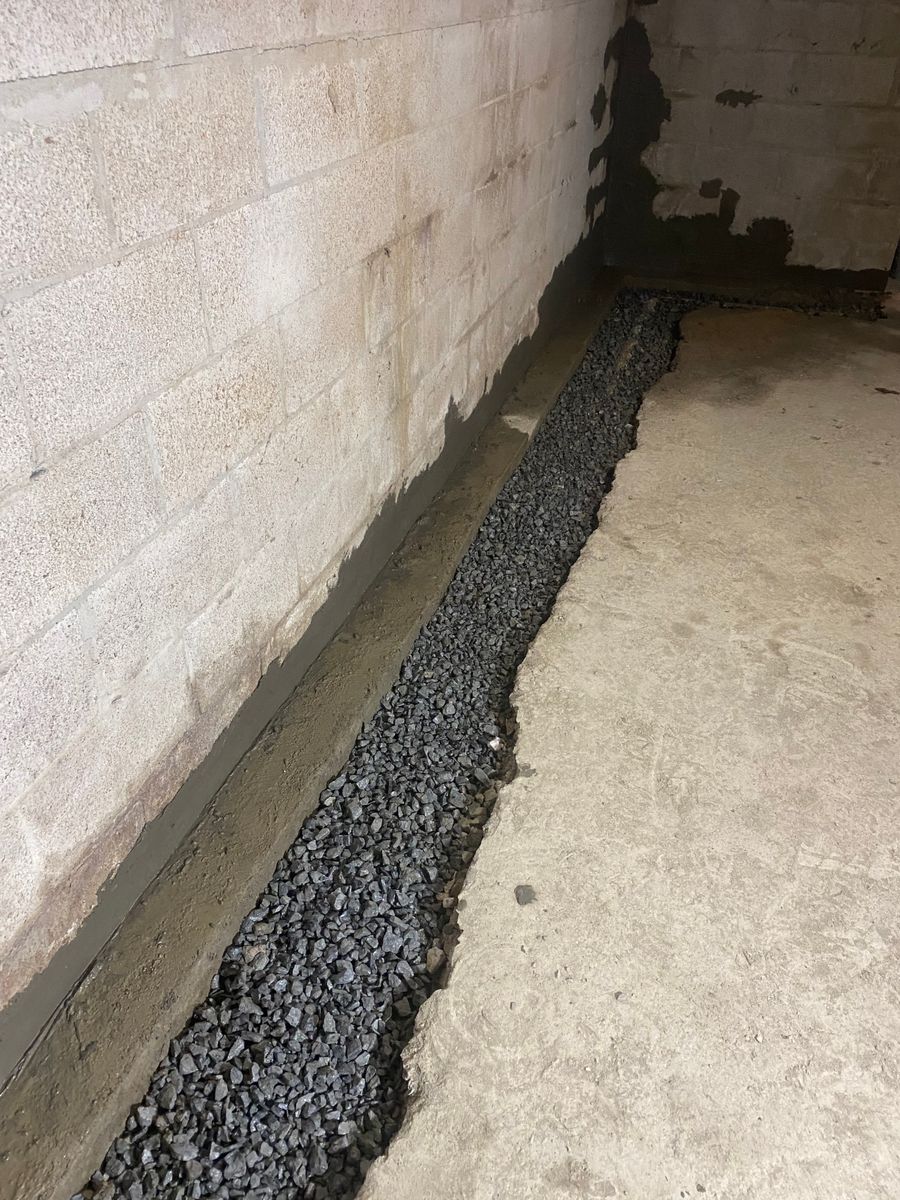 Concrete finishing/installation for Markey Masonry LLC in Phoenixville, PA