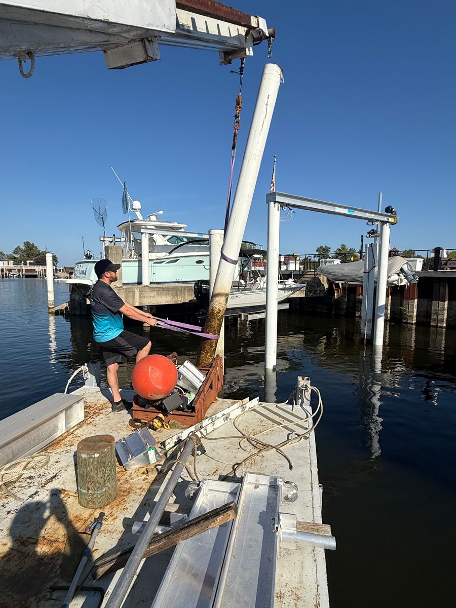 Dock and Boat lift Maintenance Service for Wagner's Lift & Dock Shop LLC in Watervliet, MI