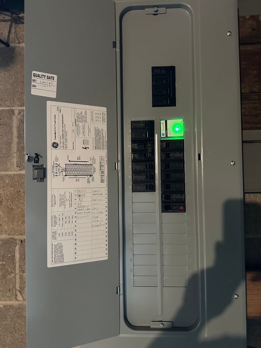 Electrical Panel Upgrades for Triple J Electric LLC in Milford, DE