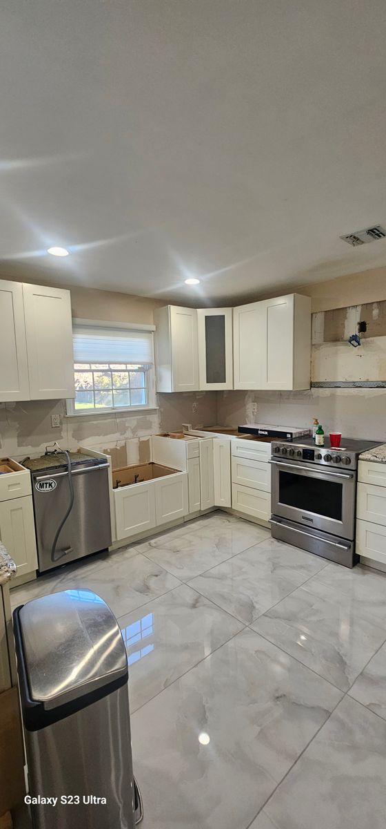Kitchen Renovation for Tzoc Construction inc. in Queens, NY