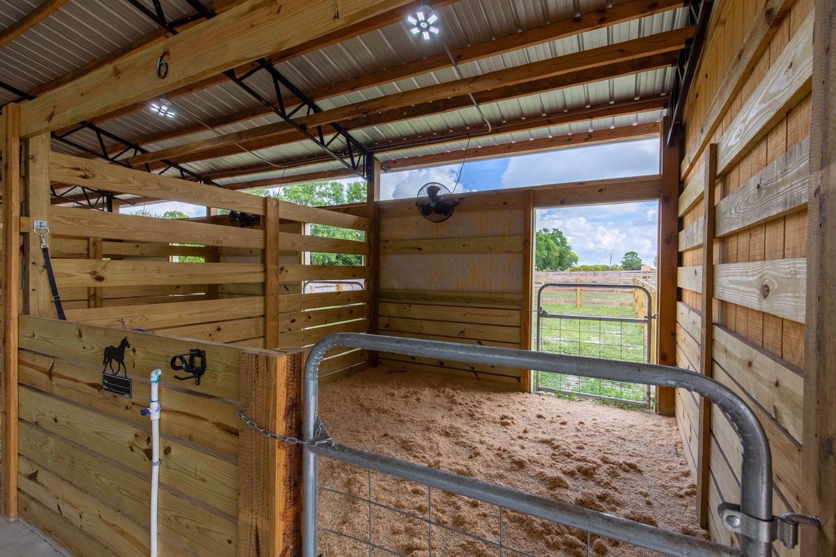 Barns for Florida Native Equestrian Development in Central Florida, FL