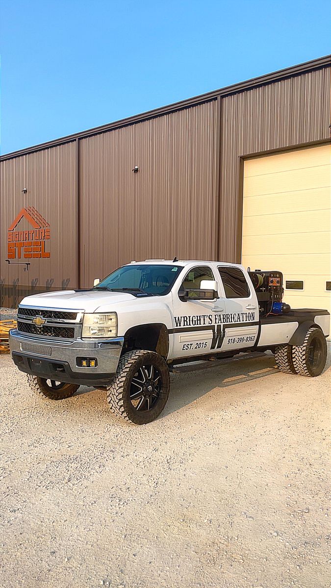 Custom Welding for Wright's Fabrication in Huntsville, AR