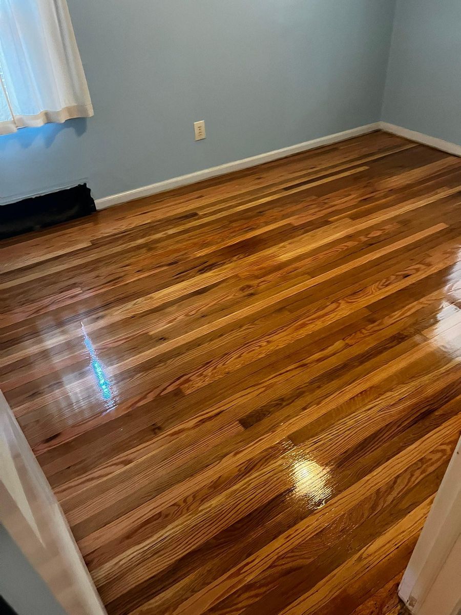 Floor Staining and Refinishing for Kozlowski’s Hardwood Floor Refinishing in Flat Rock, Michigan