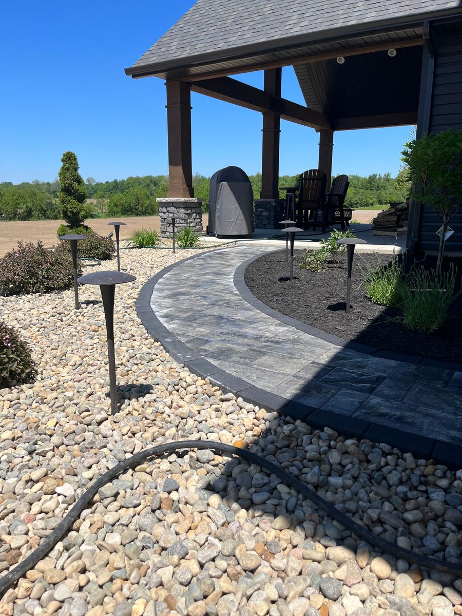 Hardscaping for T.N.T Lawn Care, LLC in Wolcottville, IN