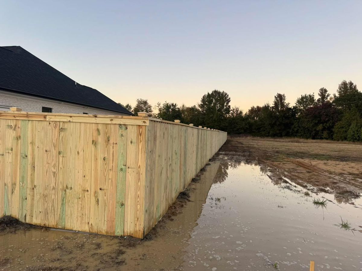 Wood Privacy for 4 In The Fire Fencing LLC in Darlington, SC
