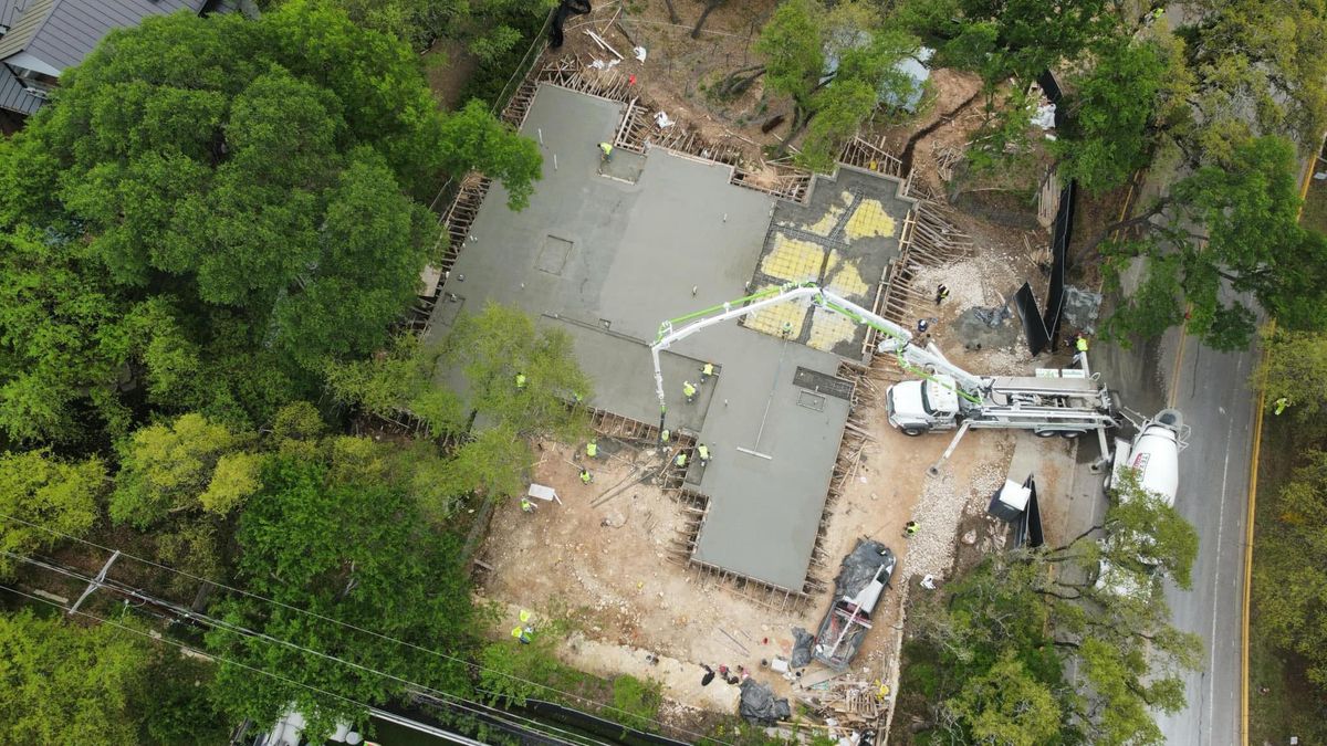 Concrete Foundations for Black Eagle Construction Inc in Austin, TX