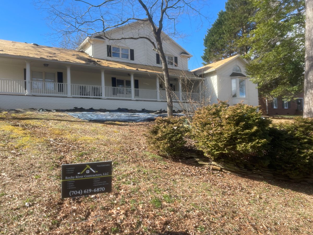 Roofing Installation for Rocky River Contractors, LLC in Charlotte, North Carolina