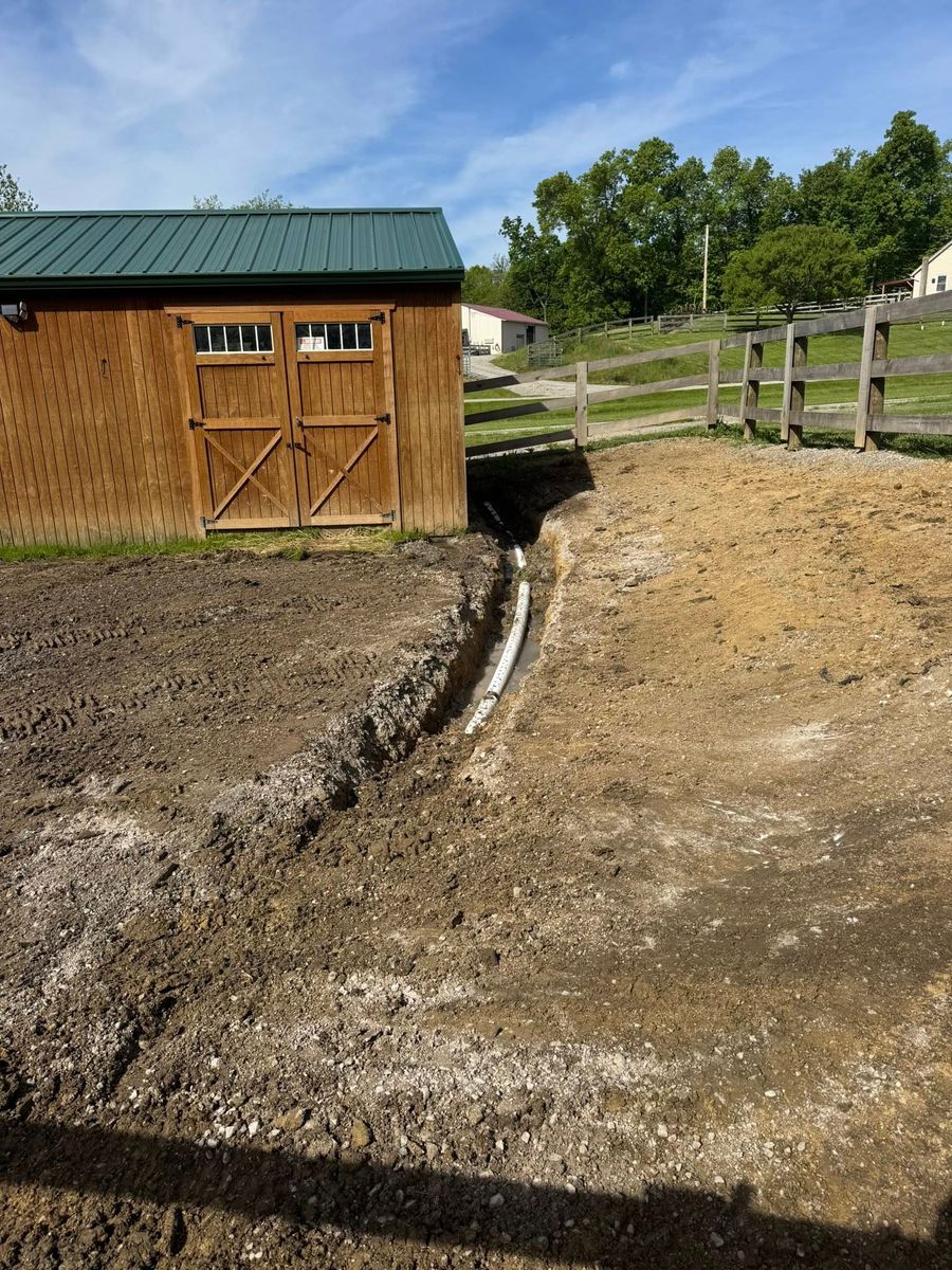 Culvert Construction for Barkers Outdoor Services in Hamilton, OH