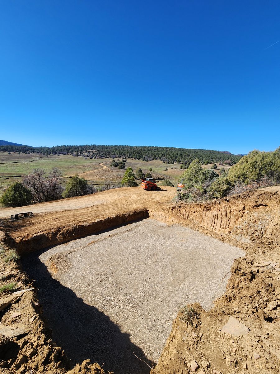 Site Preparation for Markham Septic & Excavation in Pagosa Springs, CO