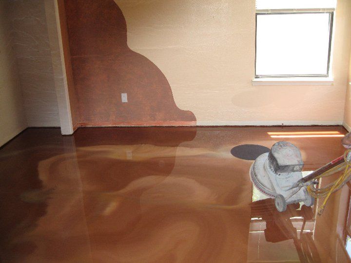 Polished Concrete for Not Just Concrete in Albuquerque, NM