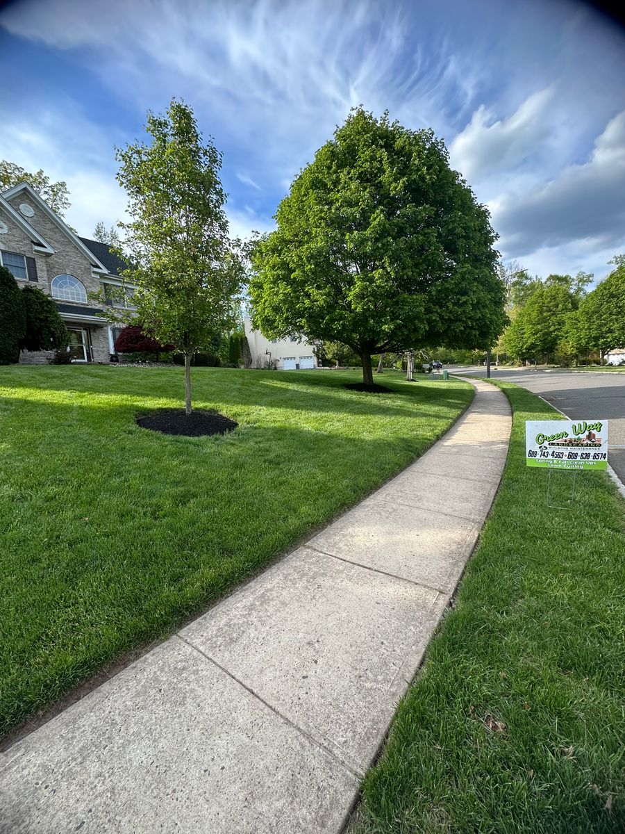 Lawn Maintenance for Green Way Landscape and Building Maintenance in Princeton, NJ