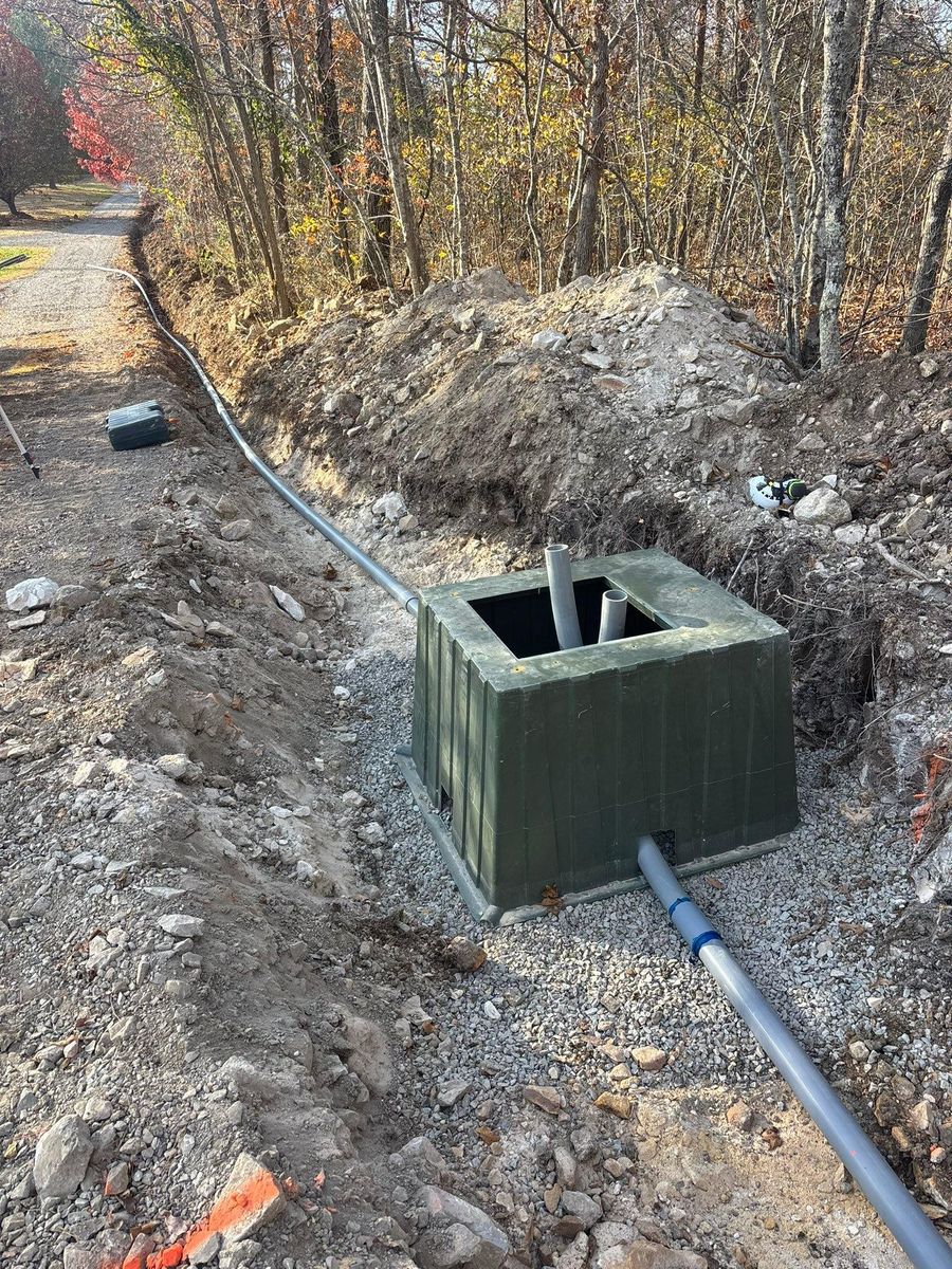 Excavation for TD Dirtworks in Tracy City, TN